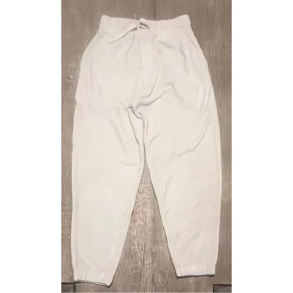 Zara Men’s Small Sweatpants Cream Running Workout Fall Winter Holidays Pants. - Picture 3 of 11